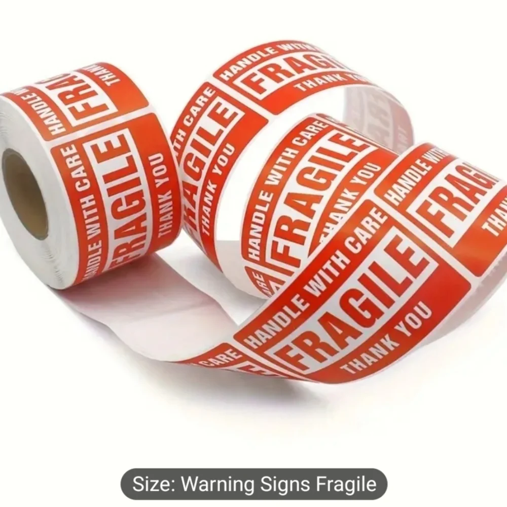 Fragile Warning Stickers, 